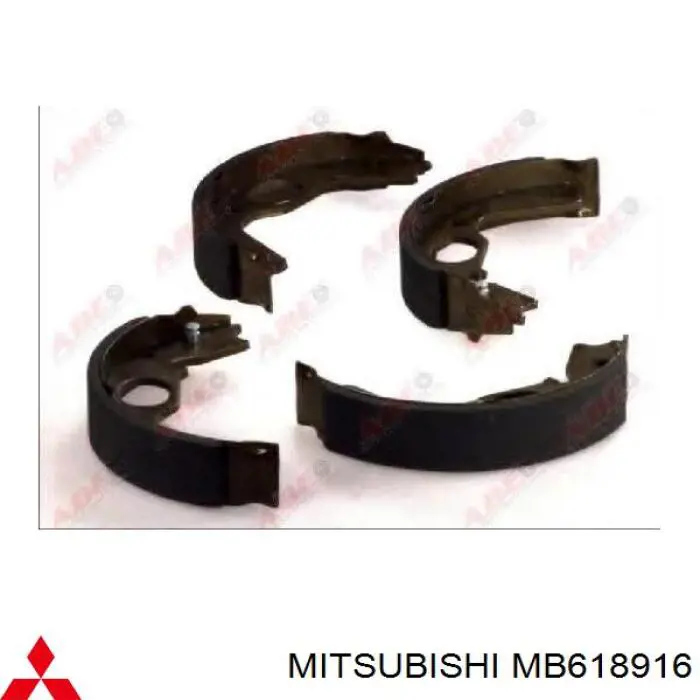 Колодки ручника/стоянкового гальма на Mitsubishi Space Gear (PA, B, DV, W)
