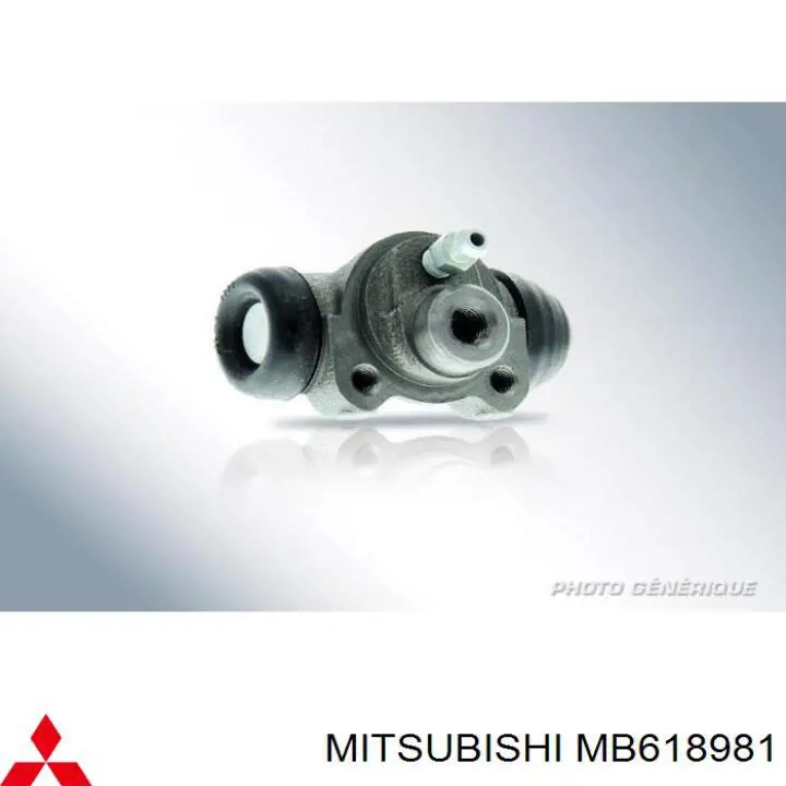 Циліндр гальмівний колісний/робітник, задній MB618981 Mitsubishi