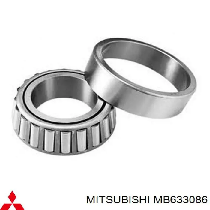 Купити MB633086 Mitsubishi Підшипник маточини передньої, внутрішній