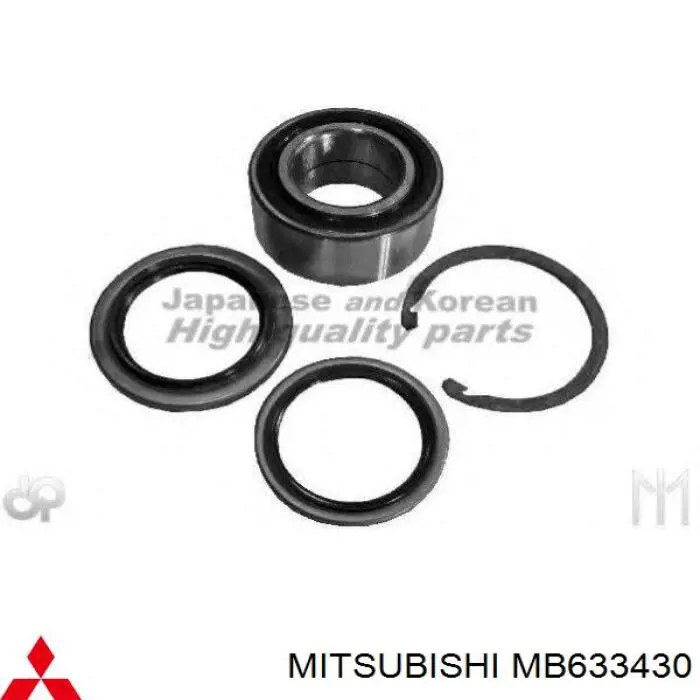 MB633430 Mitsubishi Підшипник маточини передньої