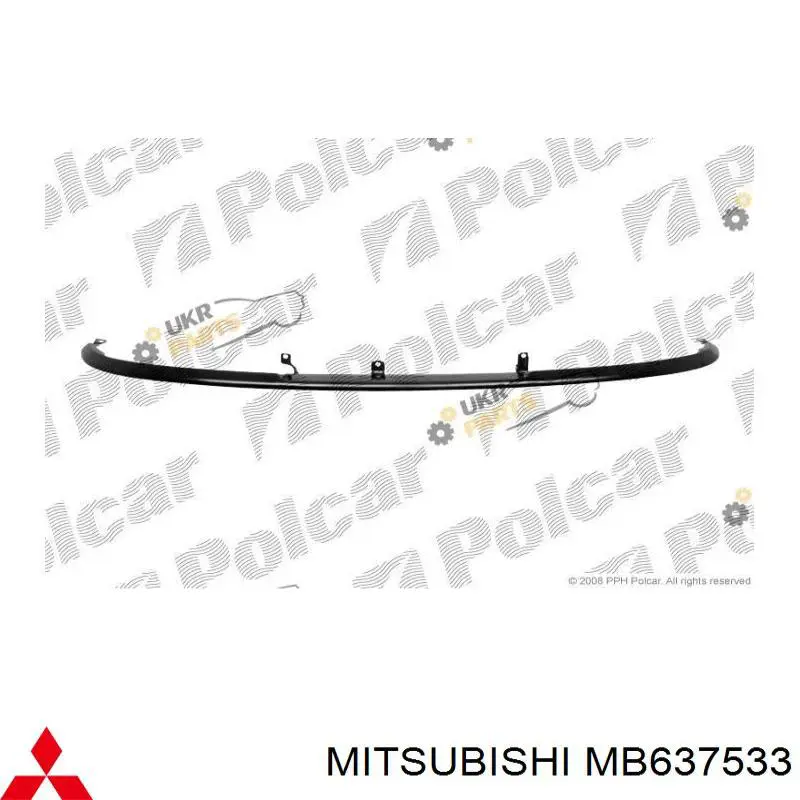 Накладка фар, нижня Mitsubishi Galant 6 (E3A) (Міцубісі Галант)