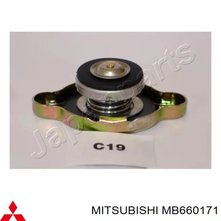 MB660171 Mitsubishi кришка/пробка радіатора