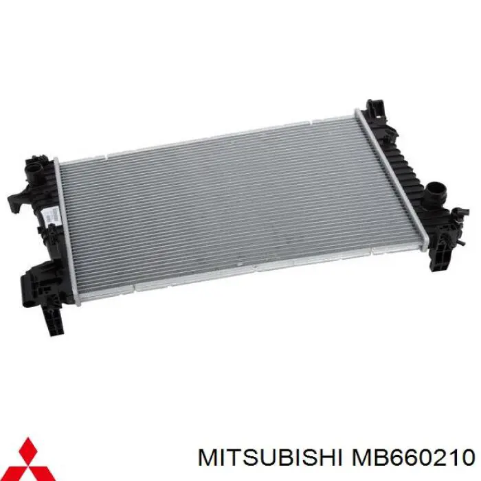 Купити MB660210 Mitsubishi Радіатор двигуна