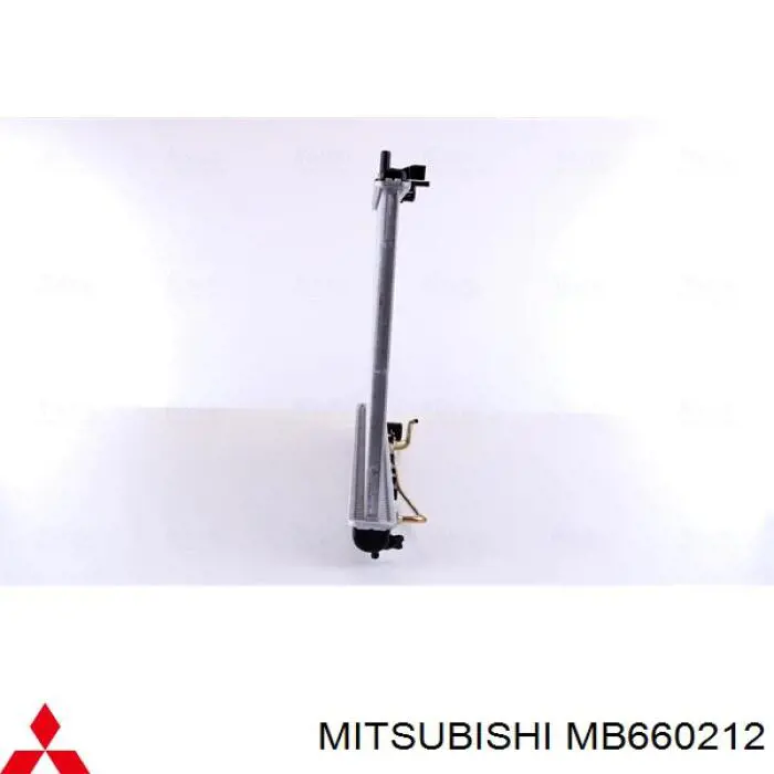 Радіатор MB660212 Mitsubishi