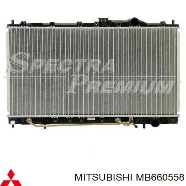 MB660558 Mitsubishi радіатор охолодження двигуна