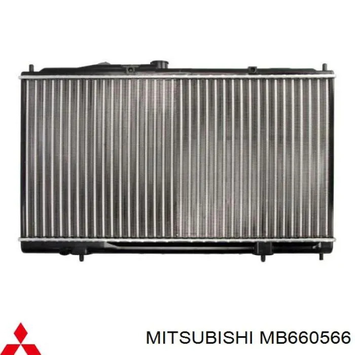 Радіатор основний Mitsubishi MB660566 ціна, від 65.35 USD