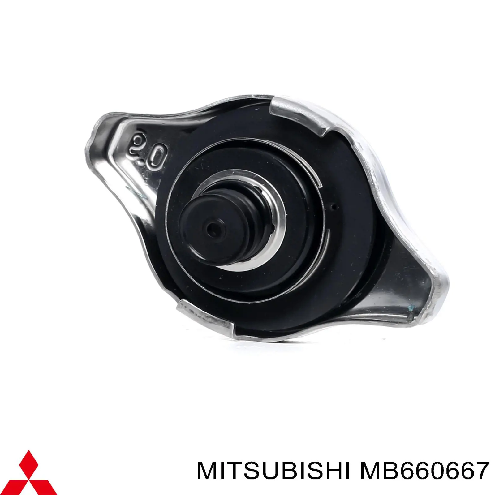 Кришка бачка радіатора Mitsubishi MB660667 ціна, від 7.58 USD