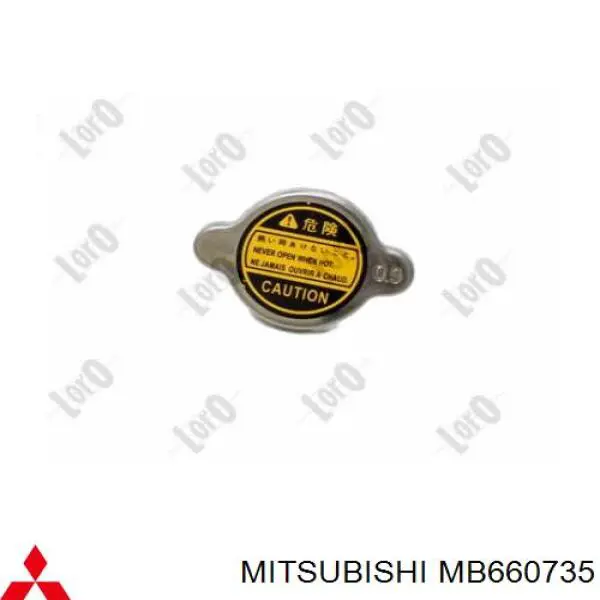 MB660735 Mitsubishi кришка/пробка радіатора