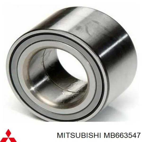 Підшипник маточини задньої Mitsubishi MB663547 ціна, від 20.70 USD