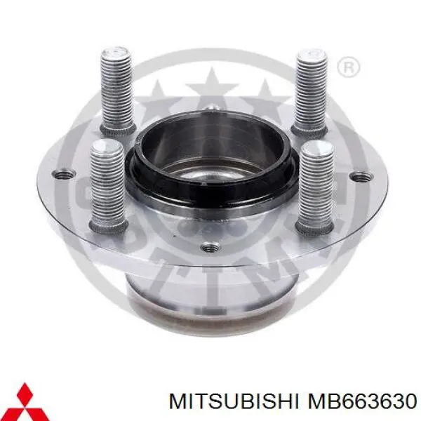 Маточини задніх коліс Mitsubishi MB663630 ціна, від 49.28 USD