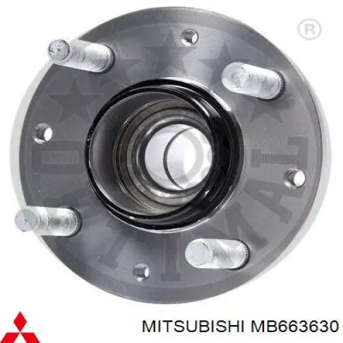 Купити MB663630 Mitsubishi Підшипник ступиці колеса