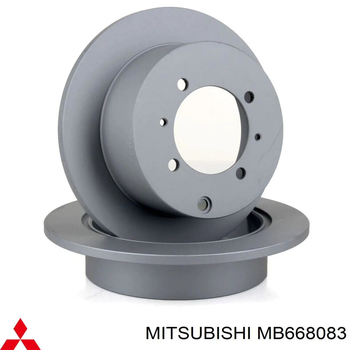 Диск гальмівний задній Mitsubishi MB668083