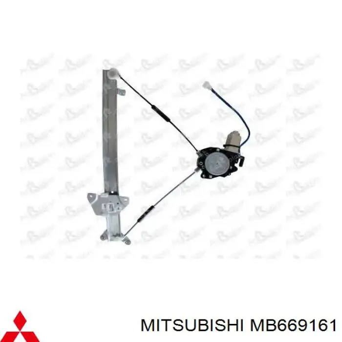 Склопідйомник з електродвигуном Mitsubishi MB669161 ціна, від 108.73 USD