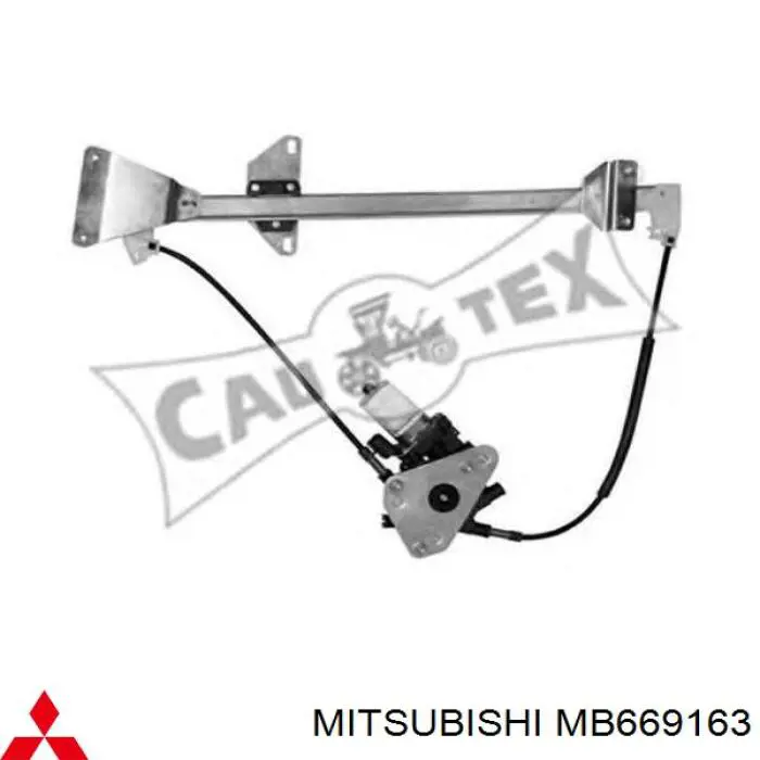 MB669163 Mitsubishi Підйомник механічний вітрового скла