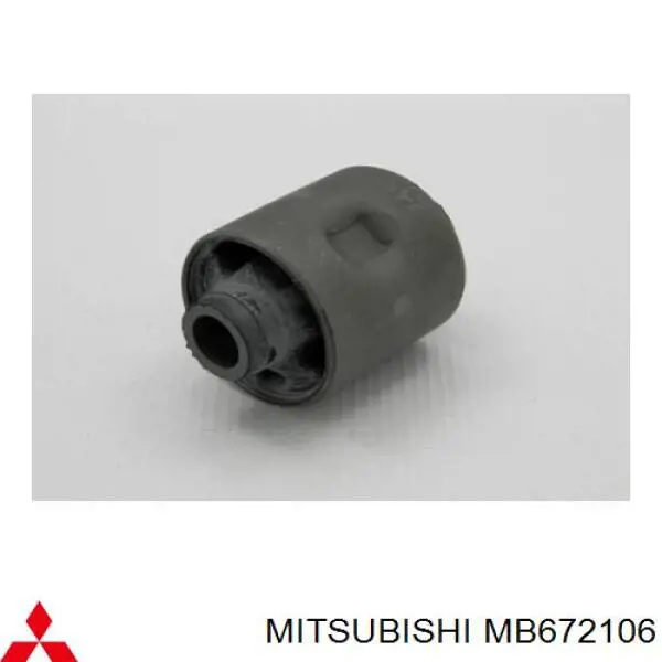Купити MB672106 Mitsubishi Сайлентблок траверси кріплення переднього редуктора, задній