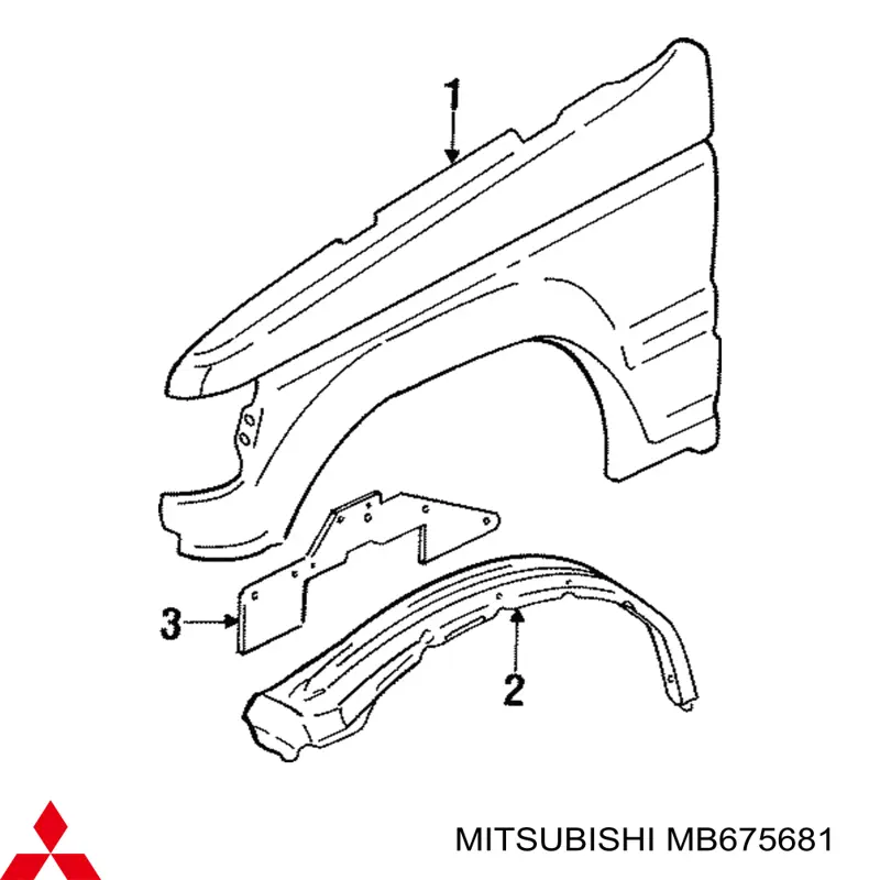  MB675681 Mitsubishi