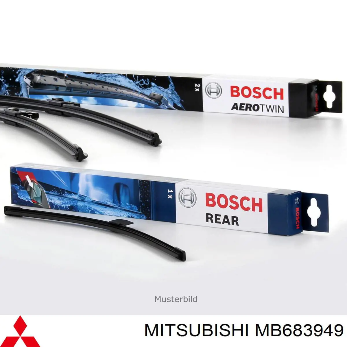 MB683949 Mitsubishi Склоочисники лобового скла
