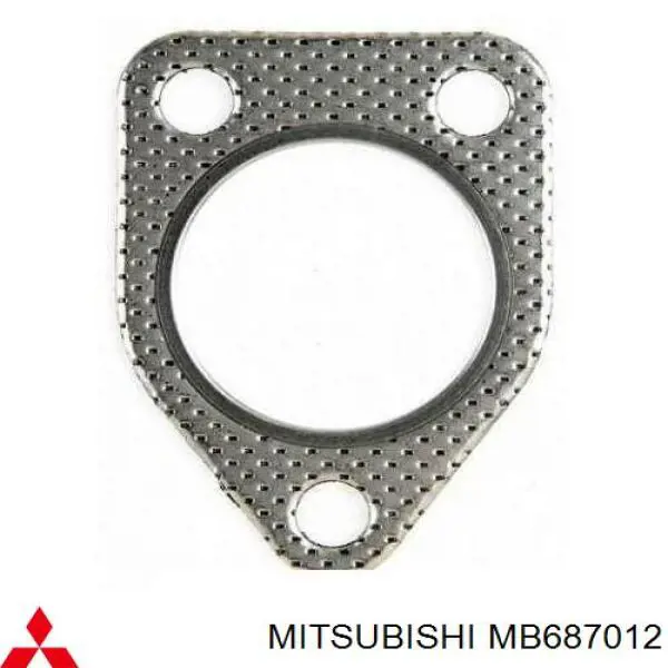 MB687012 Mitsubishi прокладка прийомної труби глушника