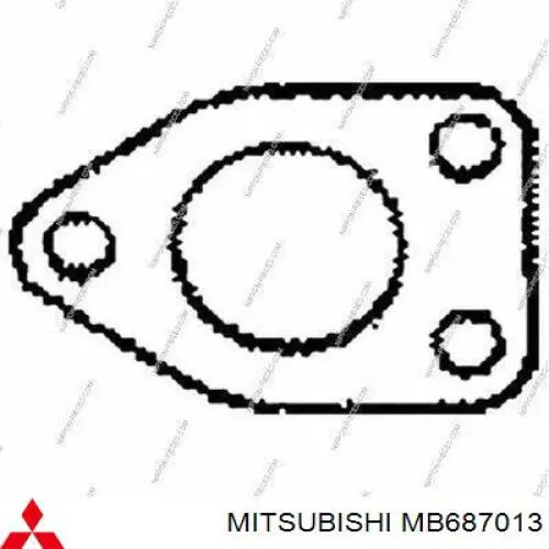 Купити MB687013 Mitsubishi Прокладка монтажна, глушника