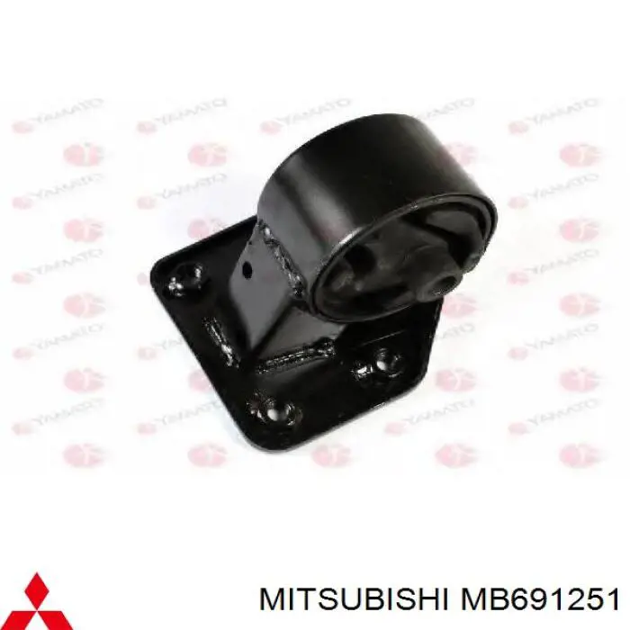 Права подушка двигуна Mitsubishi MB691251 ціна, від 24.83 USD