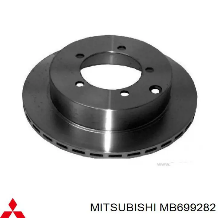 MB699282 Mitsubishi Гальмо дискове переднє