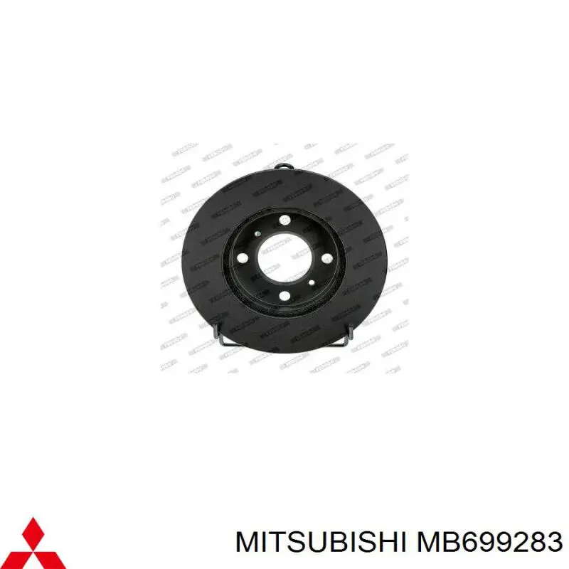 MB699283 Mitsubishi диск гальмівний передній