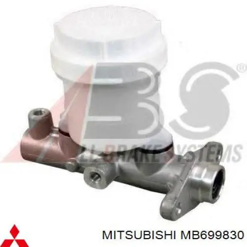 Циліндр головний гальма (Гідротормоз) Mitsubishi MB699830 ціна, від 53.39 USD