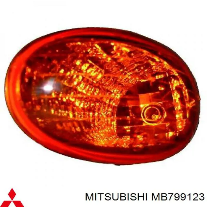 Праве бічне дзеркало Mitsubishi MB799123 ціна, від 25.31 USD