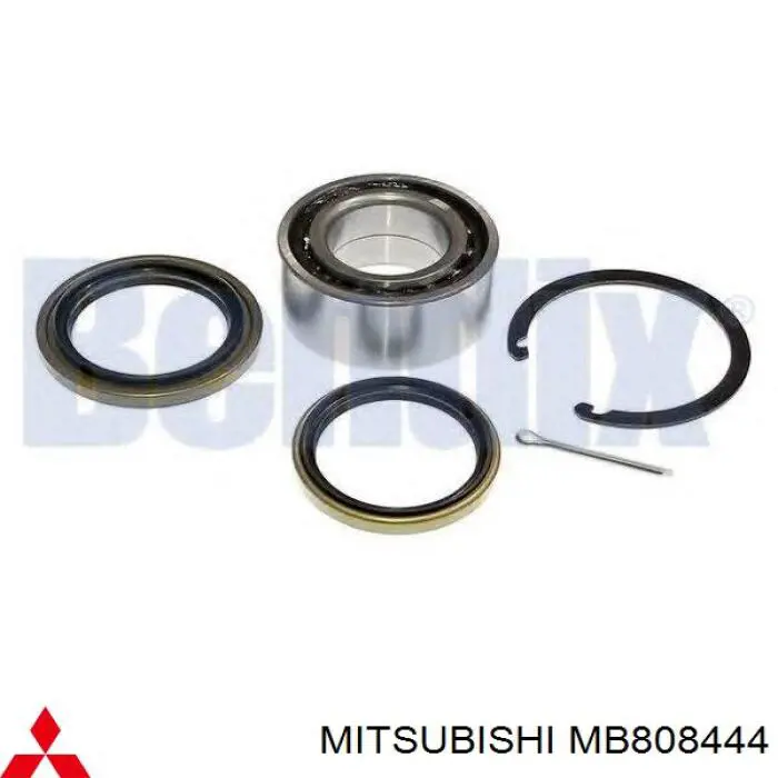 Купити MB808444 Mitsubishi Сальник передньої маточини, зовнішній