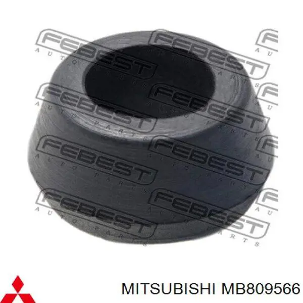 MB809566 Mitsubishi сайлентблок задньої балки/підрамника