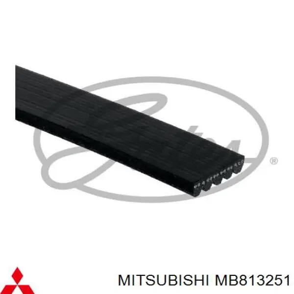 MB813251 Mitsubishi Поліклиновий ремінь