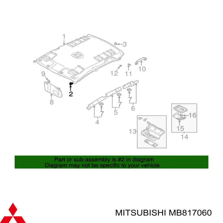 Купити MB817060 Mitsubishi 