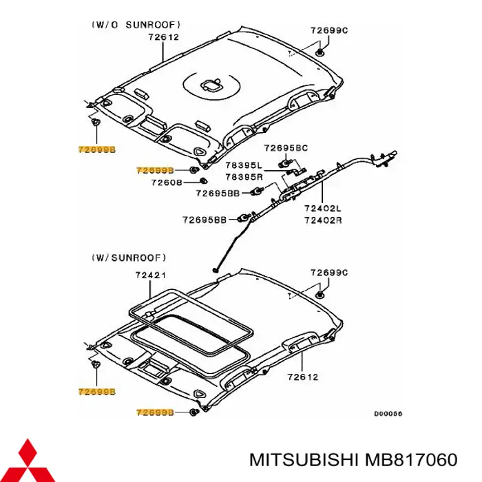  MB817060 Mitsubishi