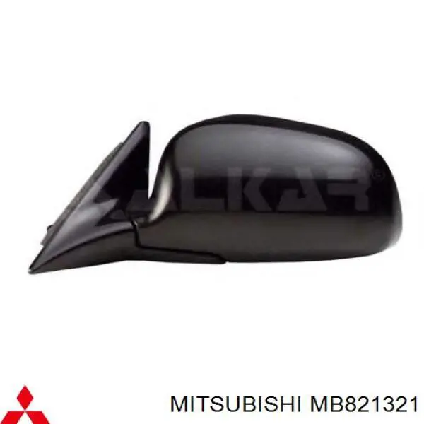 MB821321 Chrysler Дзеркало заднього виду, ліве