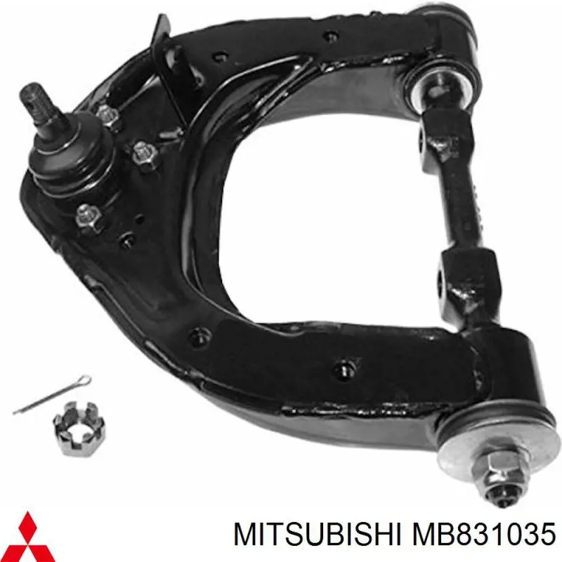 Важіль передньої підвіски верхній, лівий Mitsubishi MB831035 ціна, від 47.75 USD