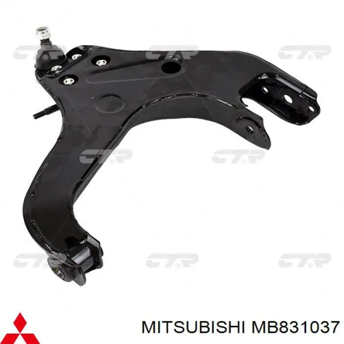 Кульова опора, нижня, ліва MB831037 Mitsubishi