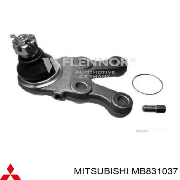 Купити MB831037 Mitsubishi Кульова опора, нижня, ліва