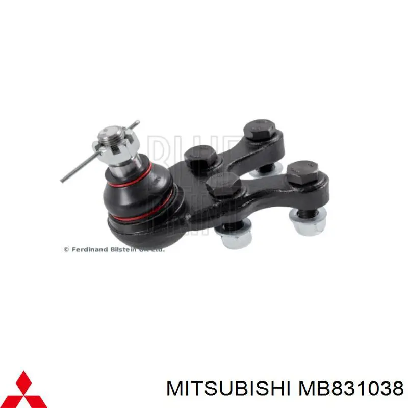 Кульова опора, нижня, права MB831038 Mitsubishi