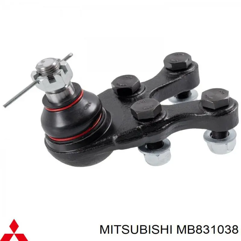 MB831038 Mitsubishi кульова опора, нижня, права