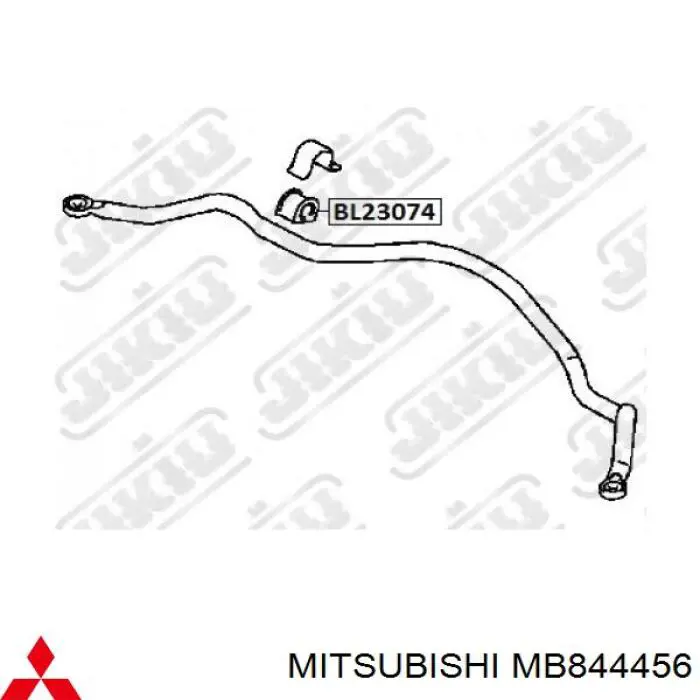 Купити MB844456 Mitsubishi Подушка стабілізатора передня