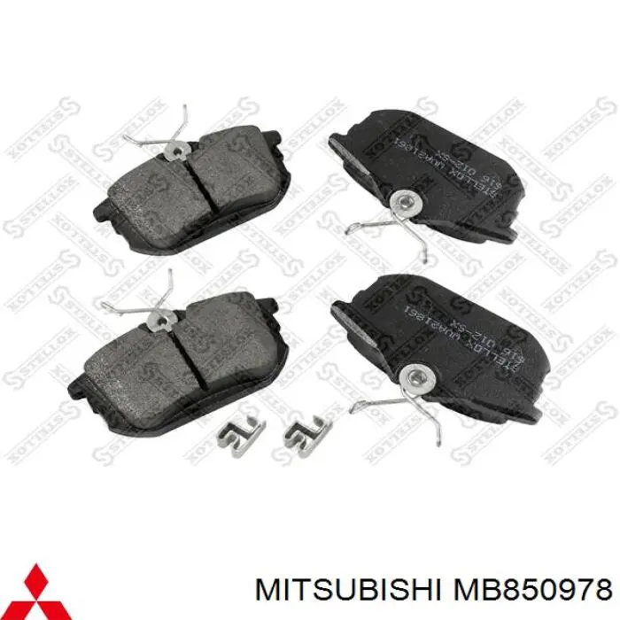 Купити MB850978 Mitsubishi Задні колодки