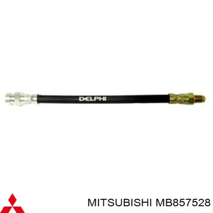 MB857528 Mitsubishi Гнучка гальмівна трубка передня