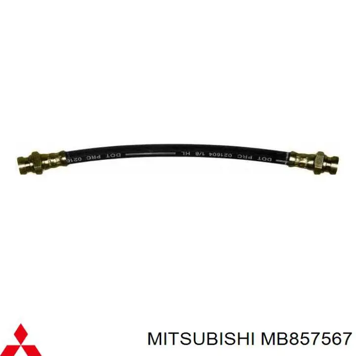 Шланг гальмівний задній MB857567 Mitsubishi