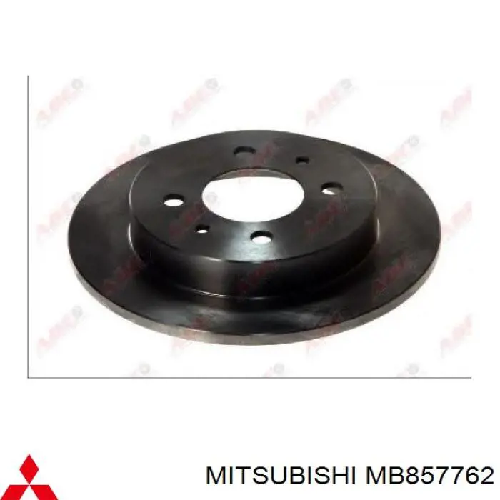MB857762 Mitsubishi диск гальмівний задній