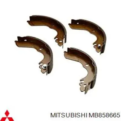 Колодки гальмові задні, барабанні Mitsubishi MB858665 ціна, від 17.80 USD
