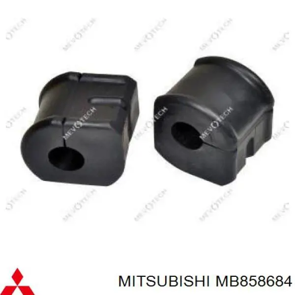 Колодки гальмові задні, барабанні MB858684 Mitsubishi
