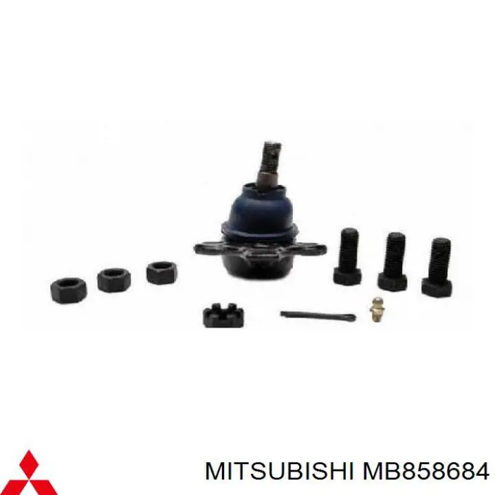 Гальма робочі задні ножні і гальмівні барабани Mitsubishi MB858684