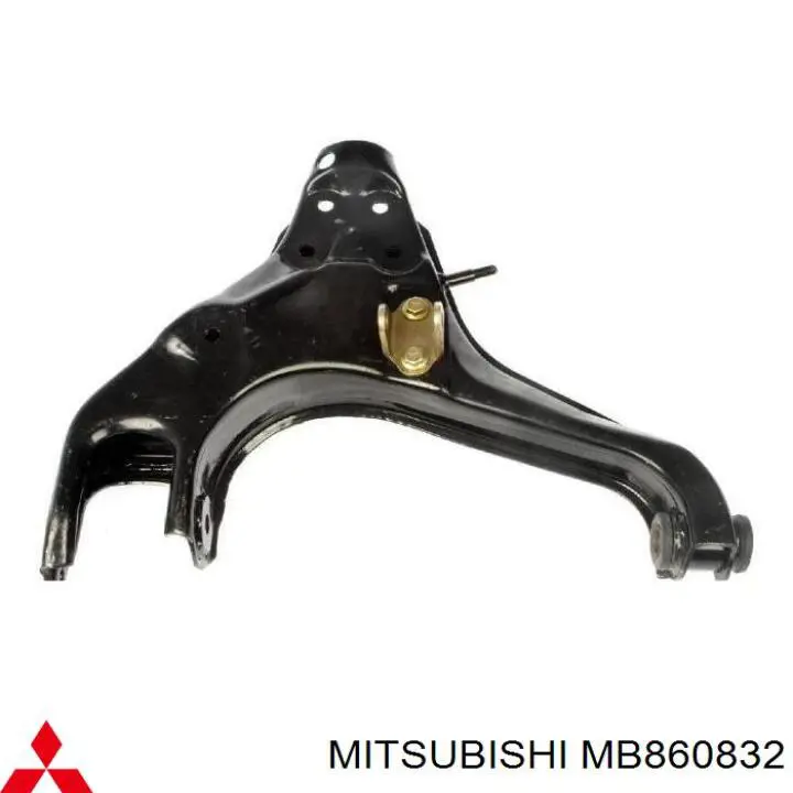 Важіль передньої підвіски нижній, правий Mitsubishi MB860832 ціна, від 71.52 USD