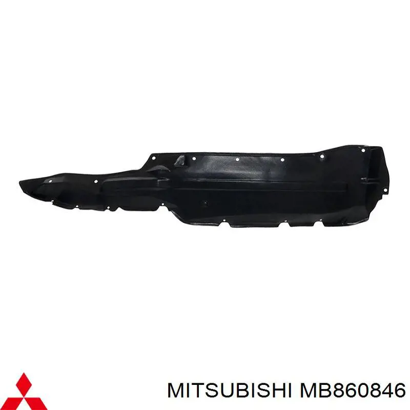 Підкрилок переднього крила, правий MB912918 Mitsubishi