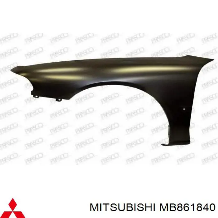 Крило переднє праве Mitsubishi Galant VII седан (E5A, E7A, E8A) (1992 - 1996) ціна, від 51.02 USD